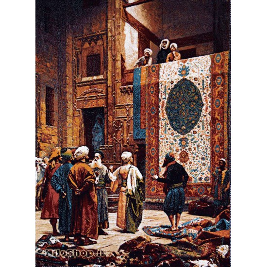 کد3602 تابلو فرش ایران باستان - بازار فرش فروش ها