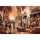 کد3603 تابلو فرش ایران باستان - بازار مسگرها