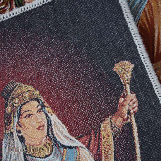 کد3604 تابلو فرش ایران باستان - کوروش و ماندانا