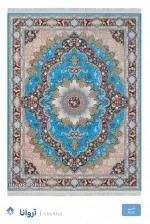 فرش و فرشینه نیلوشاپ فرش ماشینی 1200 شانه | طرح (کپی) - آبی, پادری 50*80 سانتیمتر