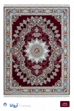 فرش و فرشینه نیلوشاپ فرش ماشینی 1200 شانه | طرح (کپی) - زرشکی, پادری 50*80 سانتیمتر