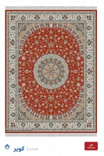 فرش و فرشینه نیلوشاپ فرش ماشینی 1200 شانه طرح کویر فرش ۱۲۰۰ شانه