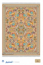 فرش و فرشینه نیلوشاپ فرش ماشینی 1200 شانه طرح تسنیم فرش ۱۲۰۰ شانه