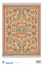 فرش و فرشینه نیلوشاپ فرش ماشینی 1200 شانه طرح تسنیم فرش ۱۲۰۰ شانه