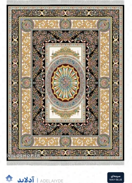 فرش و فرشینه نیلوشاپ فرش ماشینی 1200 شانه طرح جفت آدلاید فرش ۱۲۰۰ شانه
