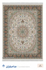 فرش و فرشینه نیلوشاپ فرش ماشینی 1200 شانه | طرح صاحبقران فرش ۱۲۰۰ شانه