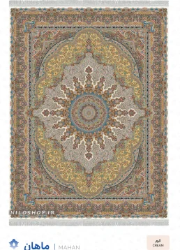 فرش و فرشینه نیلوشاپ فرش ماشینی 1200 شانه | طرح ماهان فرش ۱۲۰۰ شانه