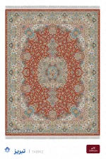 فرش و فرشینه نیلوشاپ فرش ماشینی 1200 شانه | طرح تبریز فرش ۱۲۰۰ شانه