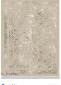 فرش و فرشینه نیلوشاپ فرش ماشینی 1200 شانه طرح افشان موکا فرش ۱۲۰۰ شانه